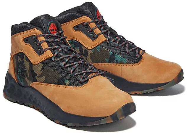 Timberland Solar Wave Low Wheat Black Orange