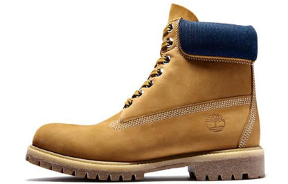 Timberland 6-Inch Premium Boot Wheat Navy