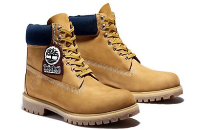 Timberland 6-Inch Premium Boot Wheat Navy