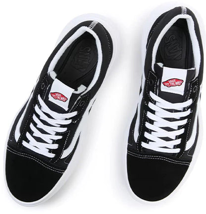 Stitch Canvas Sneaker White Blue Print